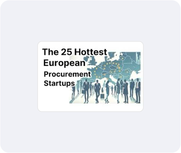 25 Hottest European Procurement Startups